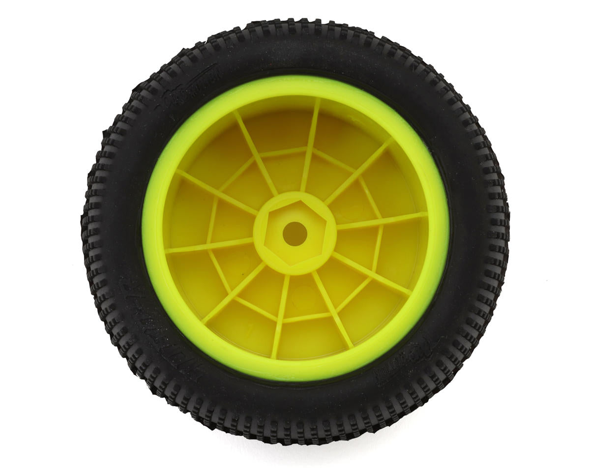 Pro-Motion Talon 2.2" 1/10 2WD Pre-Mounted Rear Buggy Tires (Yellow) (T3)