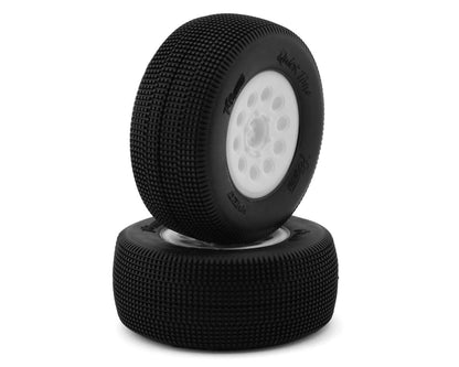 Pro-Motion Quicktime SCT 2.2" Short Course Pre-Mounted Tires (White) (2) (T2)