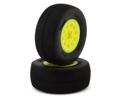 Pro-Motion Quicktime SCT 2.2" Short Course Pre-Mounted Tires (Yellow) (2) (T2)