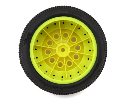 Pro-Motion Quicktime SCT 2.2" Short Course Pre-Mounted Tires (Yellow) (2) (T2)