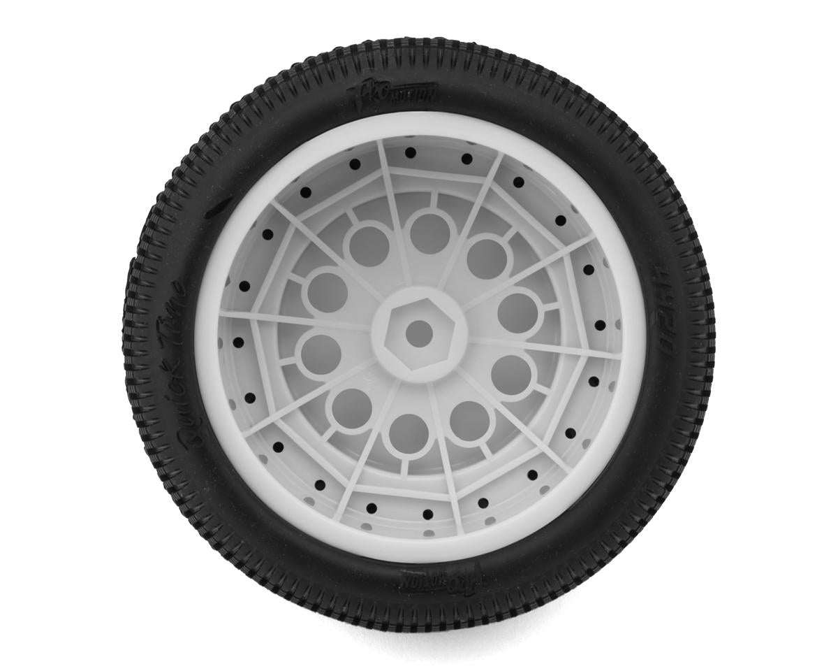 Pro-Motion Quicktime SCT 2.2" Short Course Pre-Mounted Tires (White) (2) (T3)