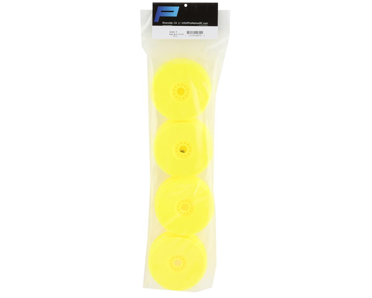 Pro-Motion 1/8 Buggy Wheel (Yellow) (4)