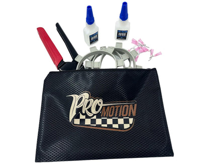 Pro-Motion Zipper Accessory Bag (Black)