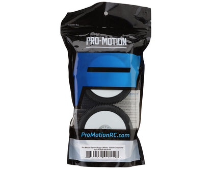 Pro-Motion Raptor 1/8 Buggy Pre-Mount Tires (White) (2) (T3)