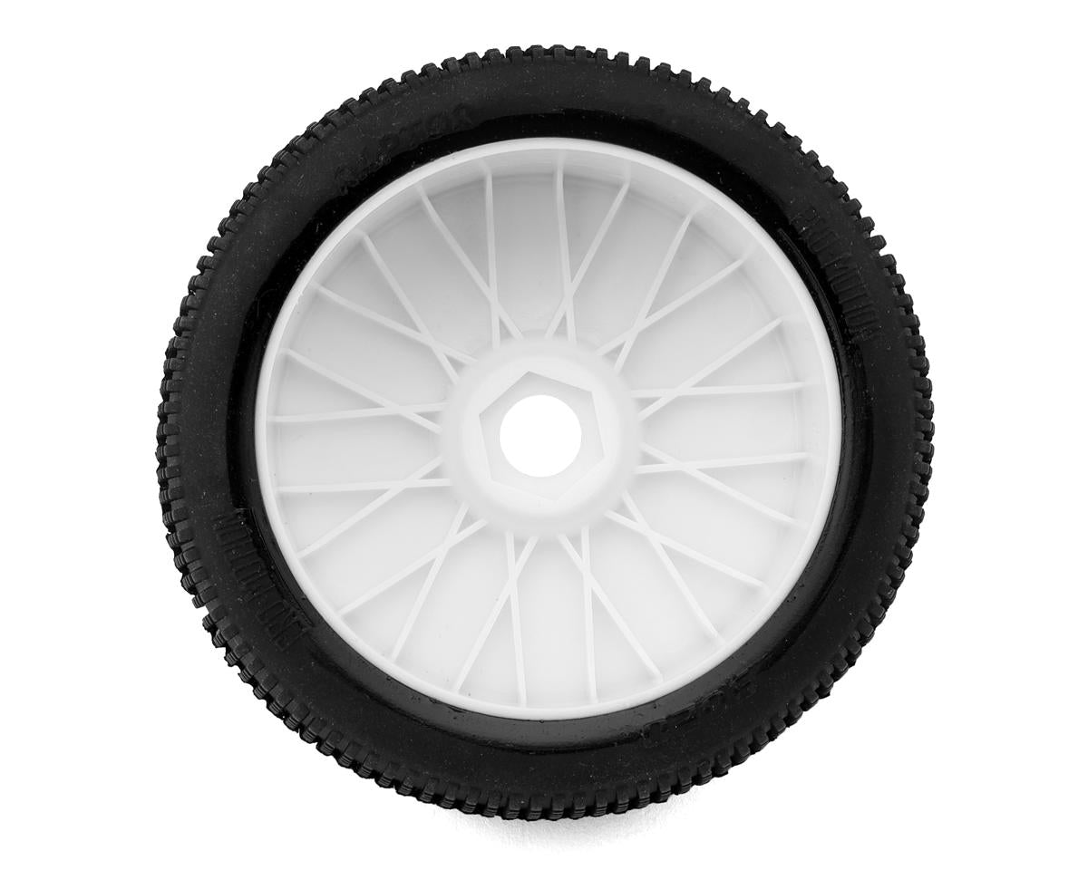 Pro-Motion Raptor 1/8 Buggy Pre-Mount Tires (White) (2) (T4)