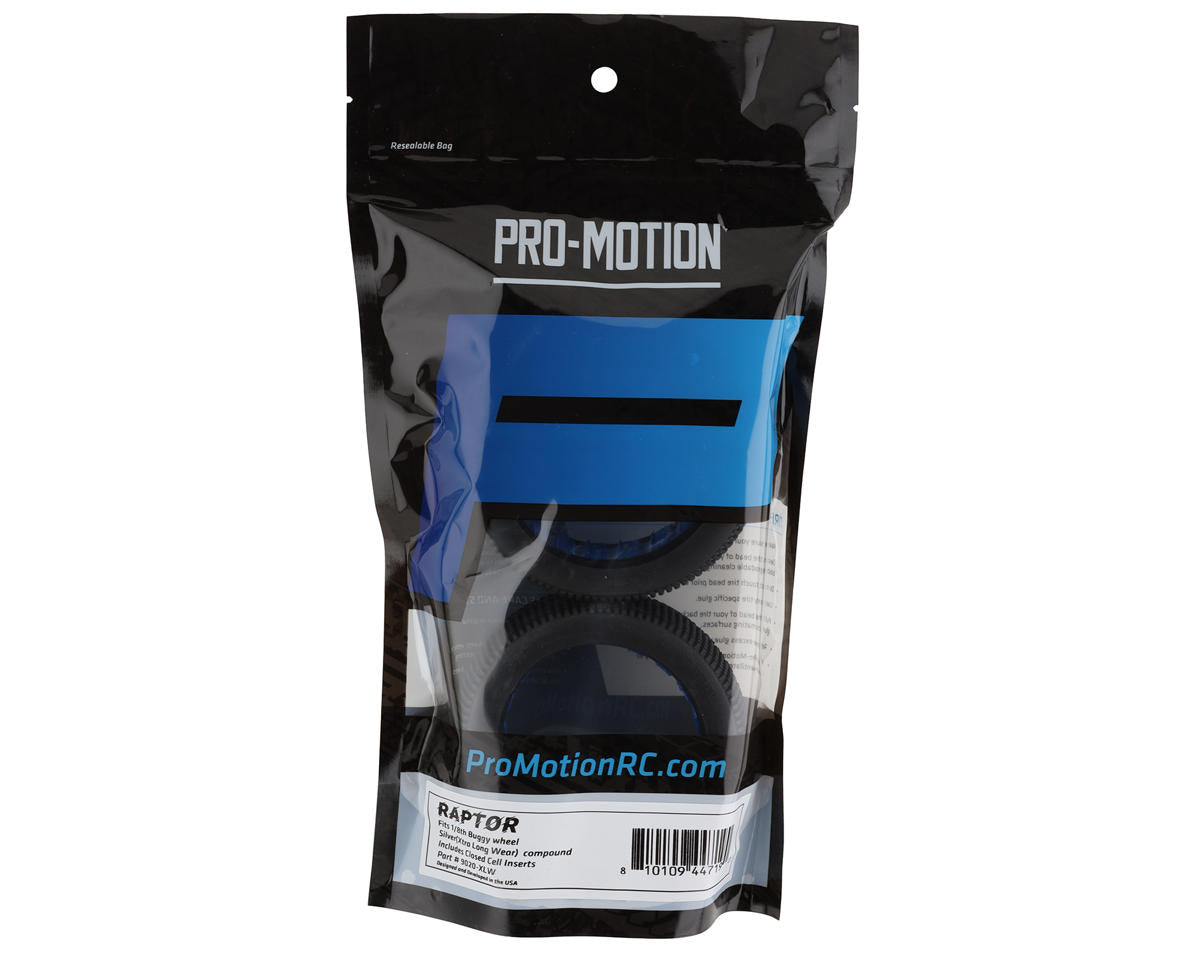 Pro-Motion Raptor 1/8 Buggy Tires (2) (XLW)