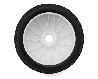 Pro-Motion MIG 1/8 Buggy Pre-Mount Tires (White) (2) (Super Soft)