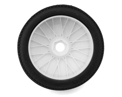 Pro-Motion Phantom 1/8 Buggy Pre-Mount Tires (White) (2) (Soft)