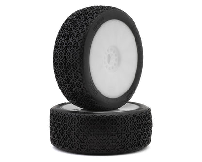 Pro-Motion Havoc 1/8 Buggy Pre-Mount Tires (White) (2) (Soft)