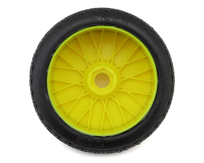Pro-Motion Havoc 1/8 Buggy Pre-Mount Tires (Yellow) (2) (Soft)