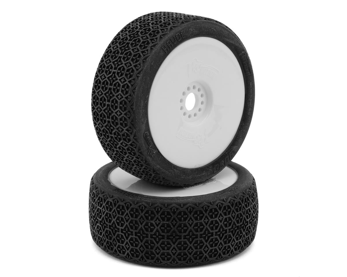 Pro-Motion Havoc 1/8 Buggy Pre-Mount Tires (White) (2) (T3)