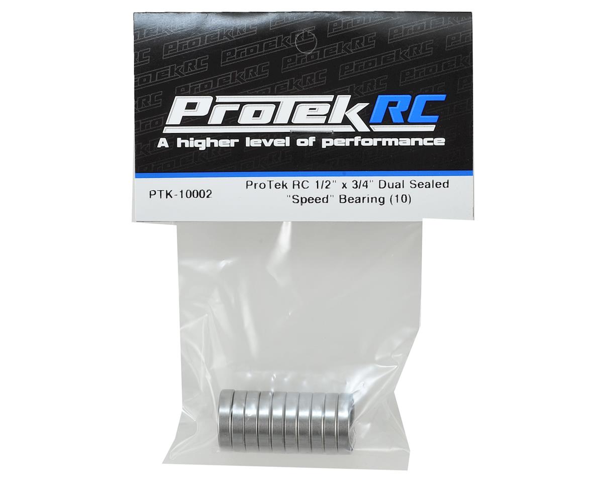 ProTek RC 1/2" x 3/4" Dual Sealed "Speed" Bearing (10)
