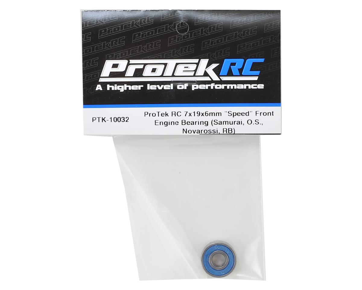 ProTek RC 7x19x6mm "Speed" Front Engine Bearing (Samurai, O.S., Novarossi, RB)
