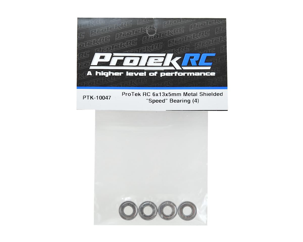 ProTek RC 6x13x5mm Metal Shielded "Speed" Bearing (4)