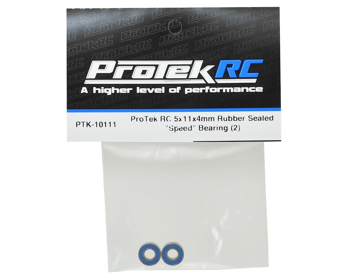 ProTek RC 5x11x4mm Rubber Sealed "Speed" Bearing (2)