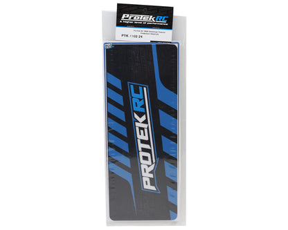 ProTek RC 2024 Universal Chassis Protective Sheet (Blue/Black) (2)