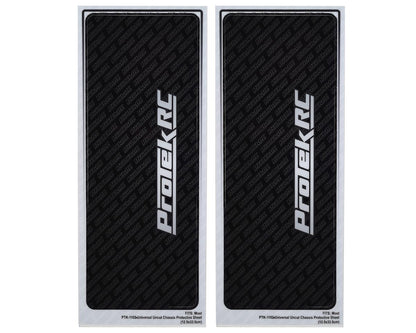 ProTek RC Universal Chassis Protective Sheet (Black) (2)