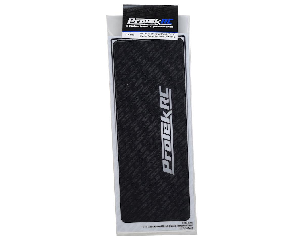 ProTek RC Universal Chassis Protective Sheet (Black) (2)