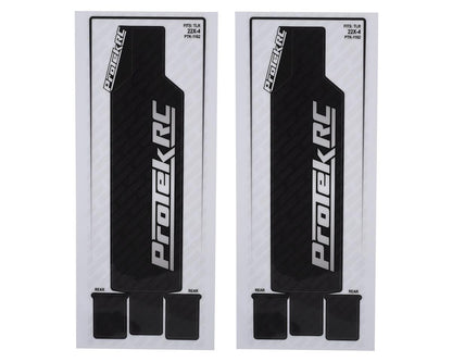 ProTek RC TLR 22X-4 "Thick" Precut Chassis Protective Sheet (2)