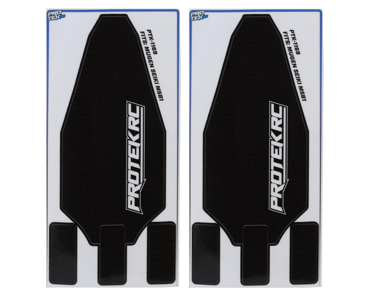 ProTek RC Mugen Seiki MSB1 Chassis Protector (2) (Black)