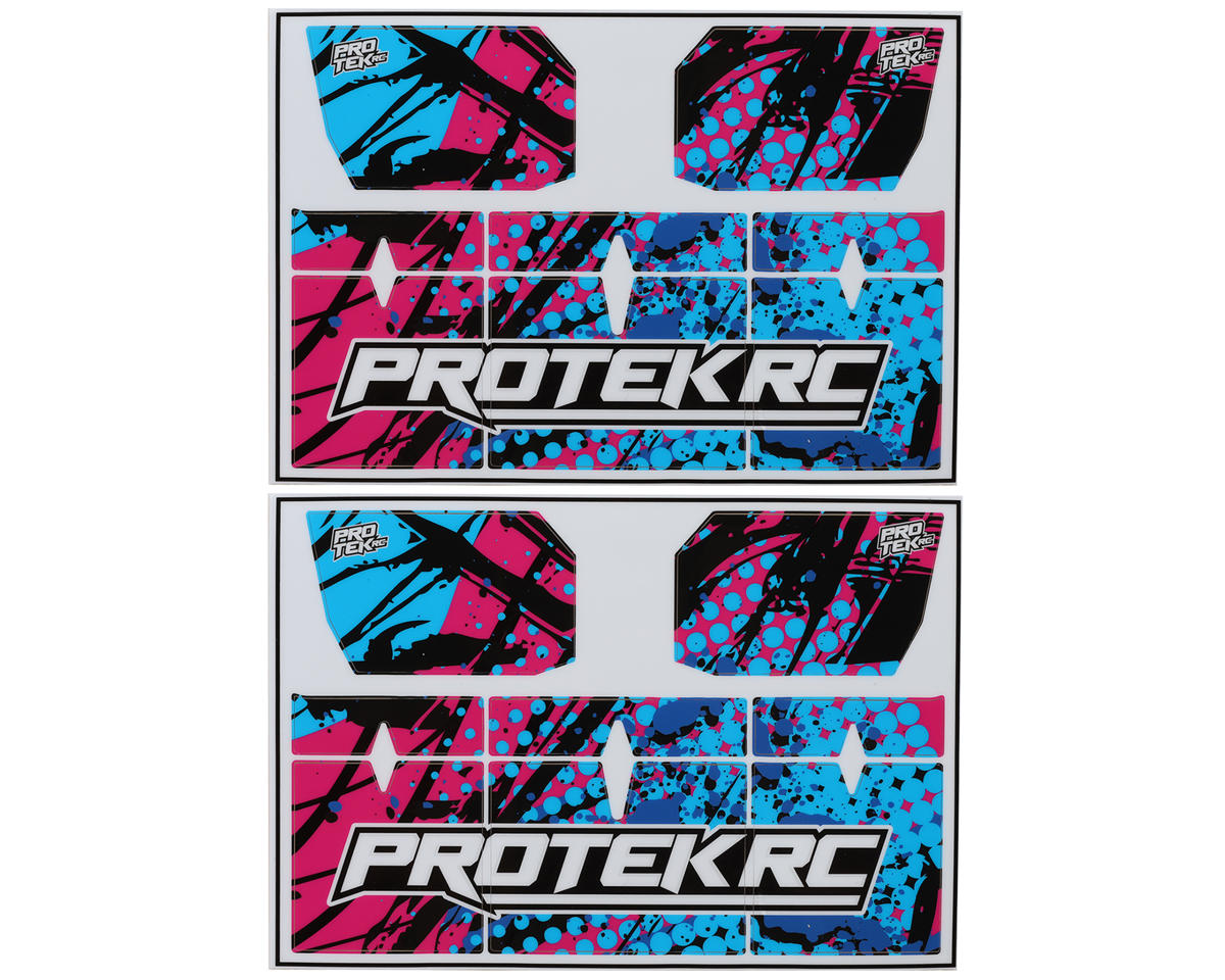 ProTek RC 1/8 Euro Wing Wraps (Hectic) (2)