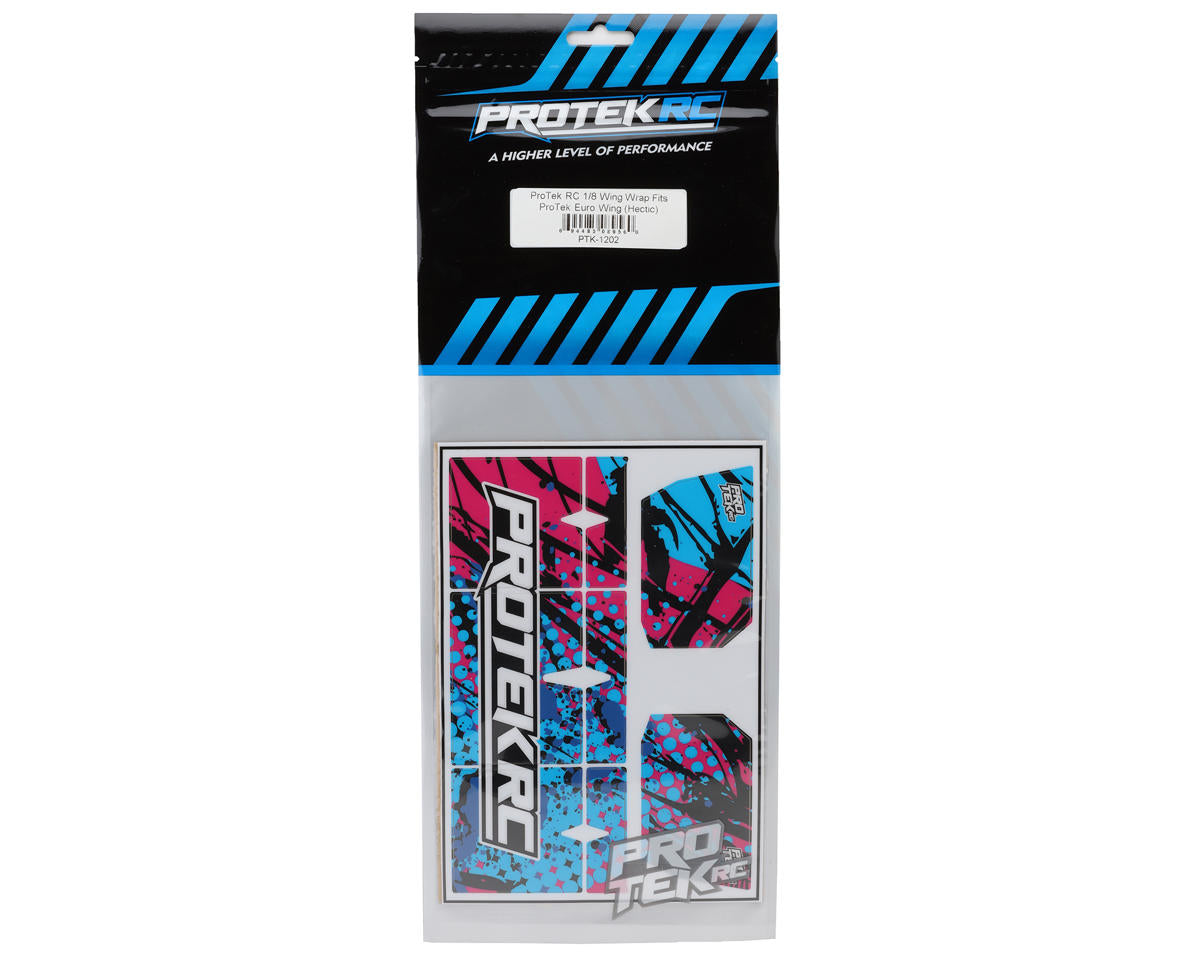 ProTek RC 1/8 Euro Wing Wraps (Hectic) (2)