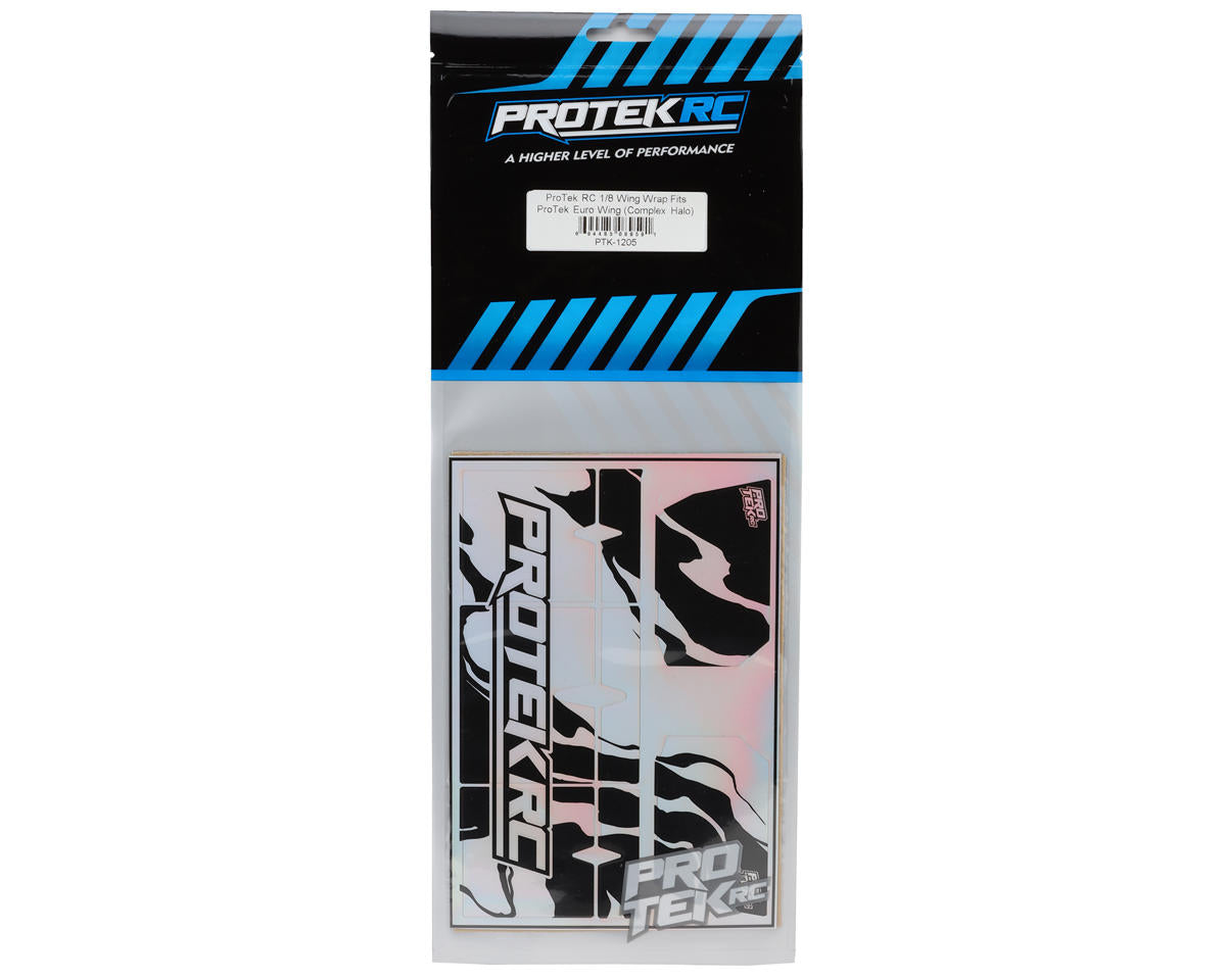 ProTek RC 1/8 Euro Wing Wraps (Complex Holographic) (2)