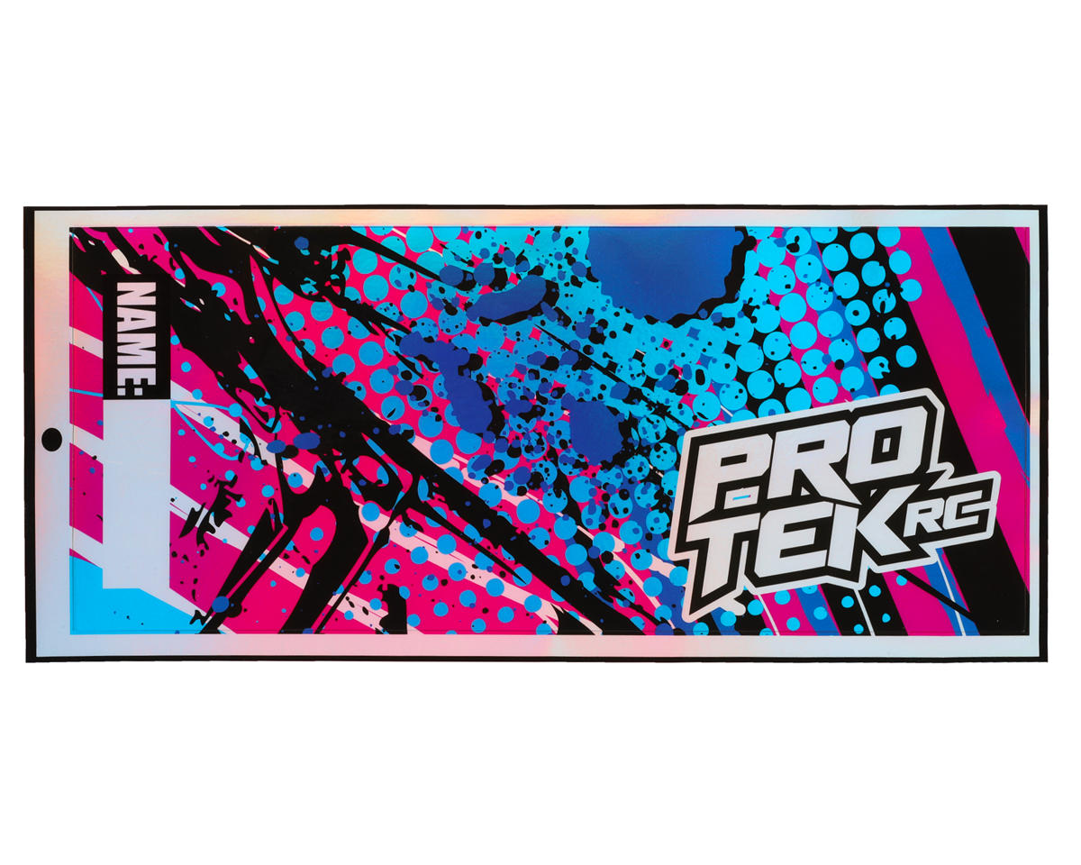 ProTek RC Fuel Bottle Wrap (Hectic Holographic)