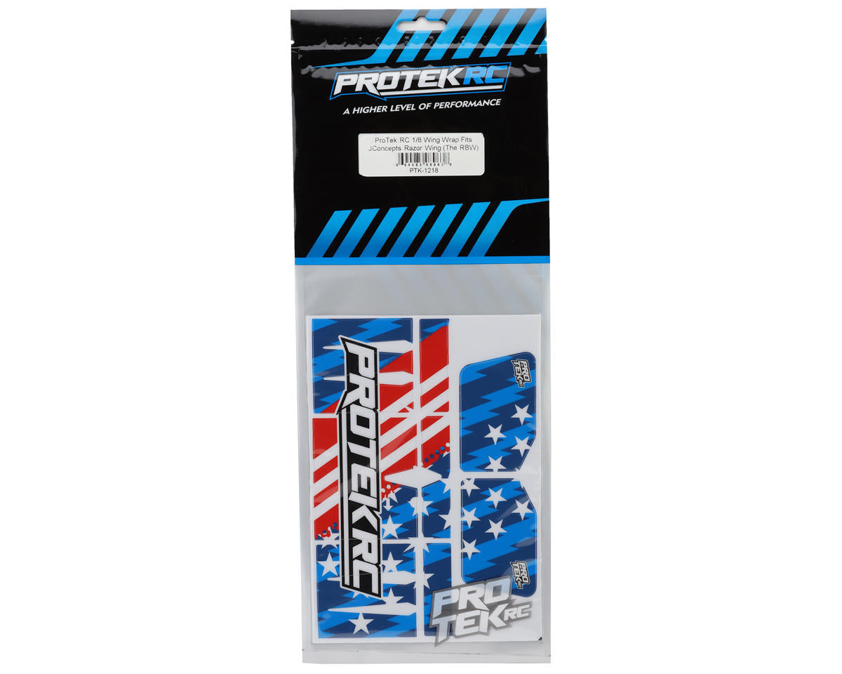 ProTek RC JConcepts 1/8 Razor Wing Wraps (The RBW) (2)
