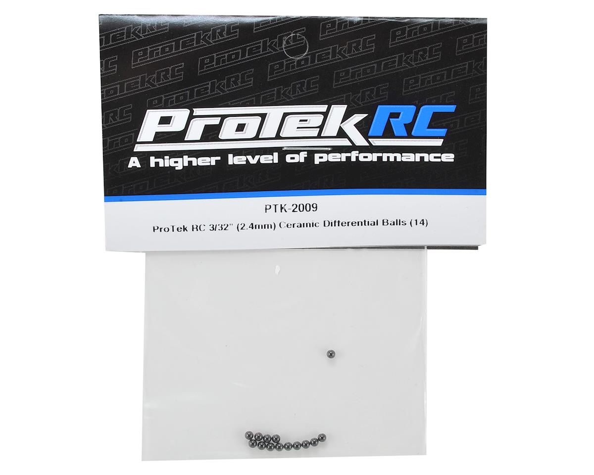 ProTek RC 3/32" (2.4mm) Ceramic Differential Balls (14)