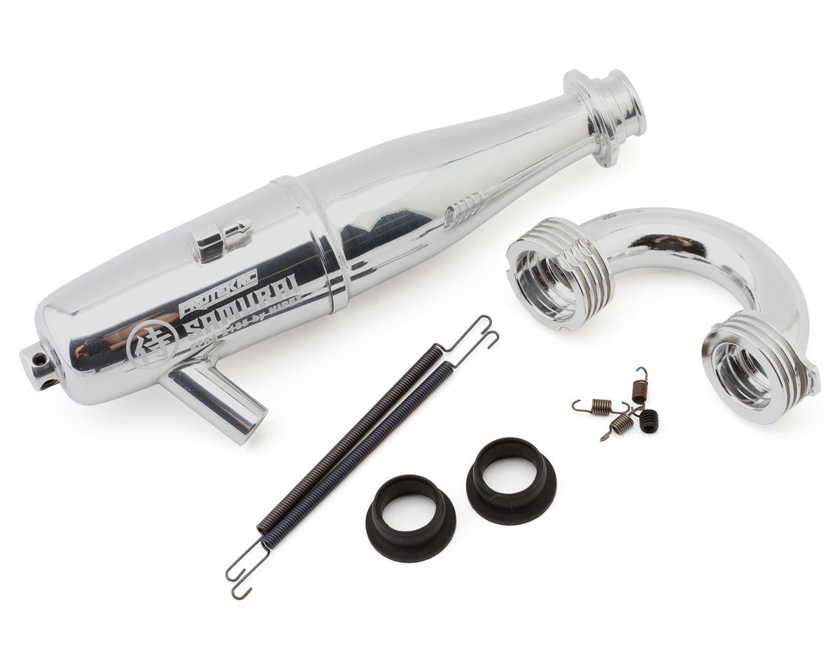 ProTek RC 2135 Nitro Buggy Tuned Exhaust Pipe w/80mm Manifold (Welded Nipple)