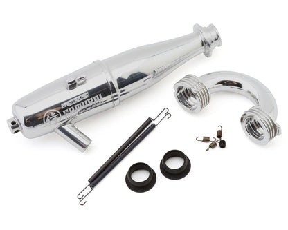 ProTek RC 2135 Nitro Buggy Tuned Exhaust Pipe w/80mm Manifold (Welded Nipple)