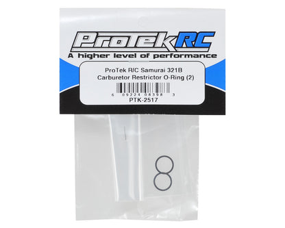 ProTek RC Samurai RM, CR21, S03 & R03 Carburetor Restrictor O-Ring (2)