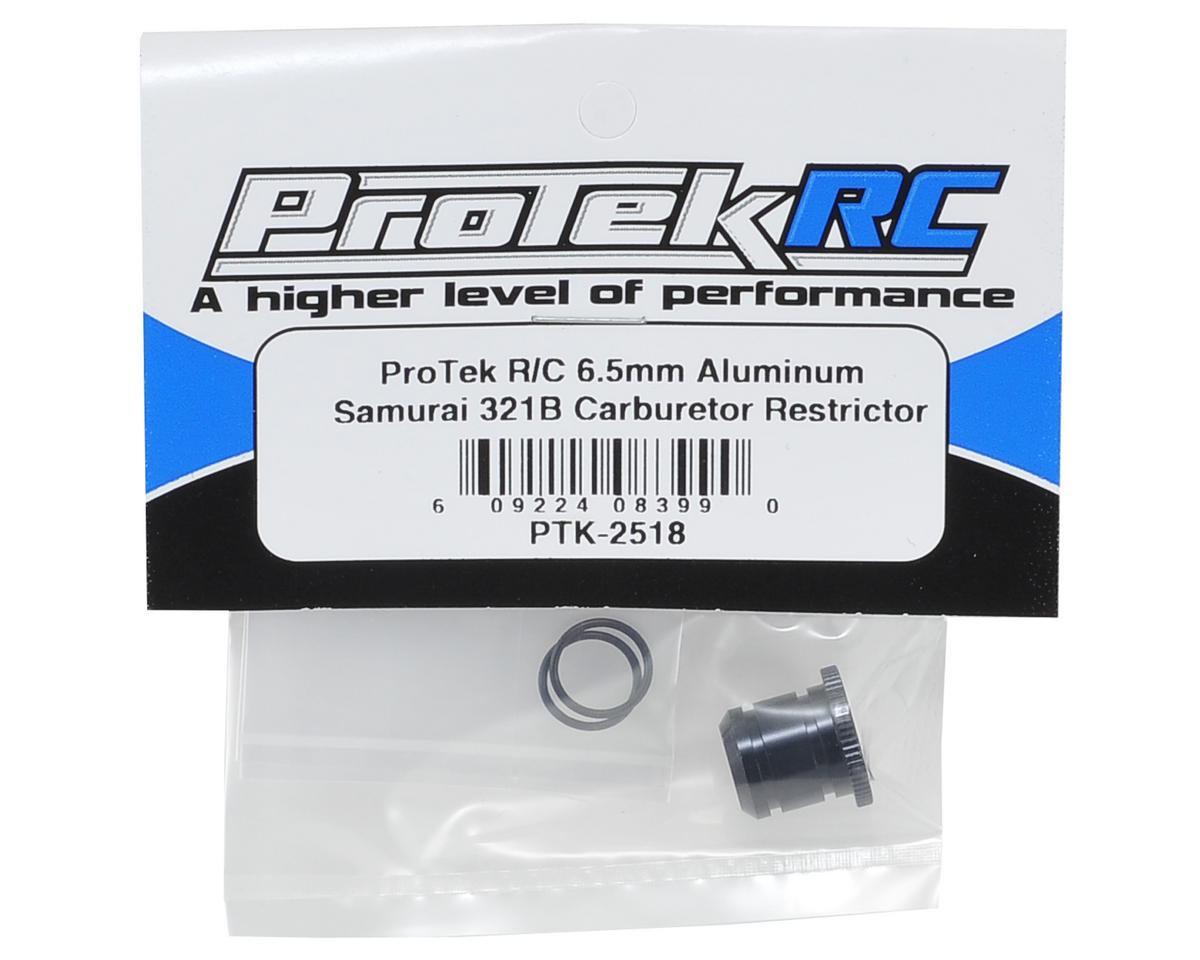ProTek RC Aluminum Samurai RM, S03 & R03 Carburetor Restrictor (6.5mm)