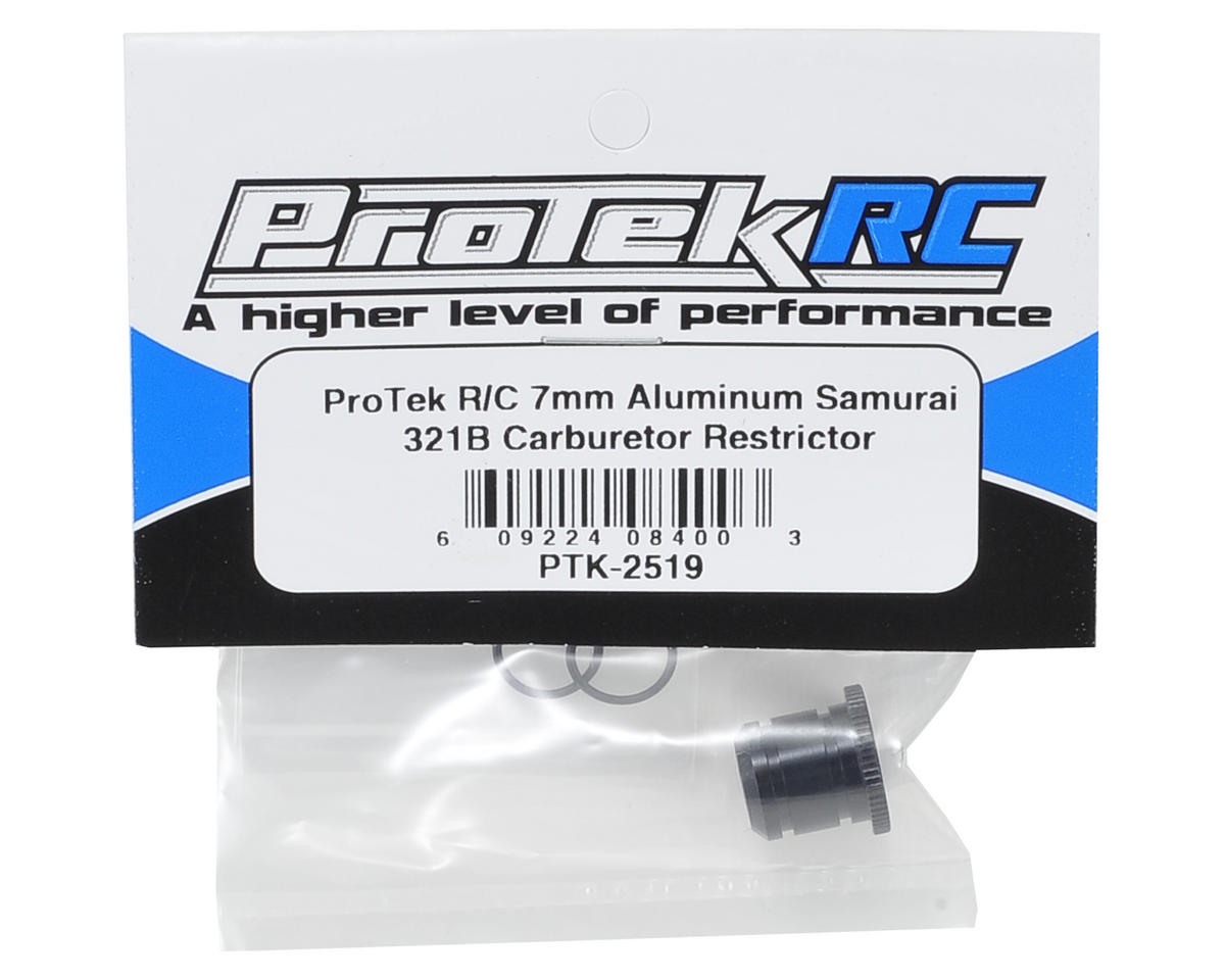 ProTek RC Aluminum Samurai RM, S03 & R03 Carburetor Restrictor (7mm)