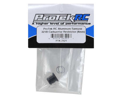 ProTek RC Aluminum Samurai RM, S03 & R03 Carburetor Restrictor (8mm)