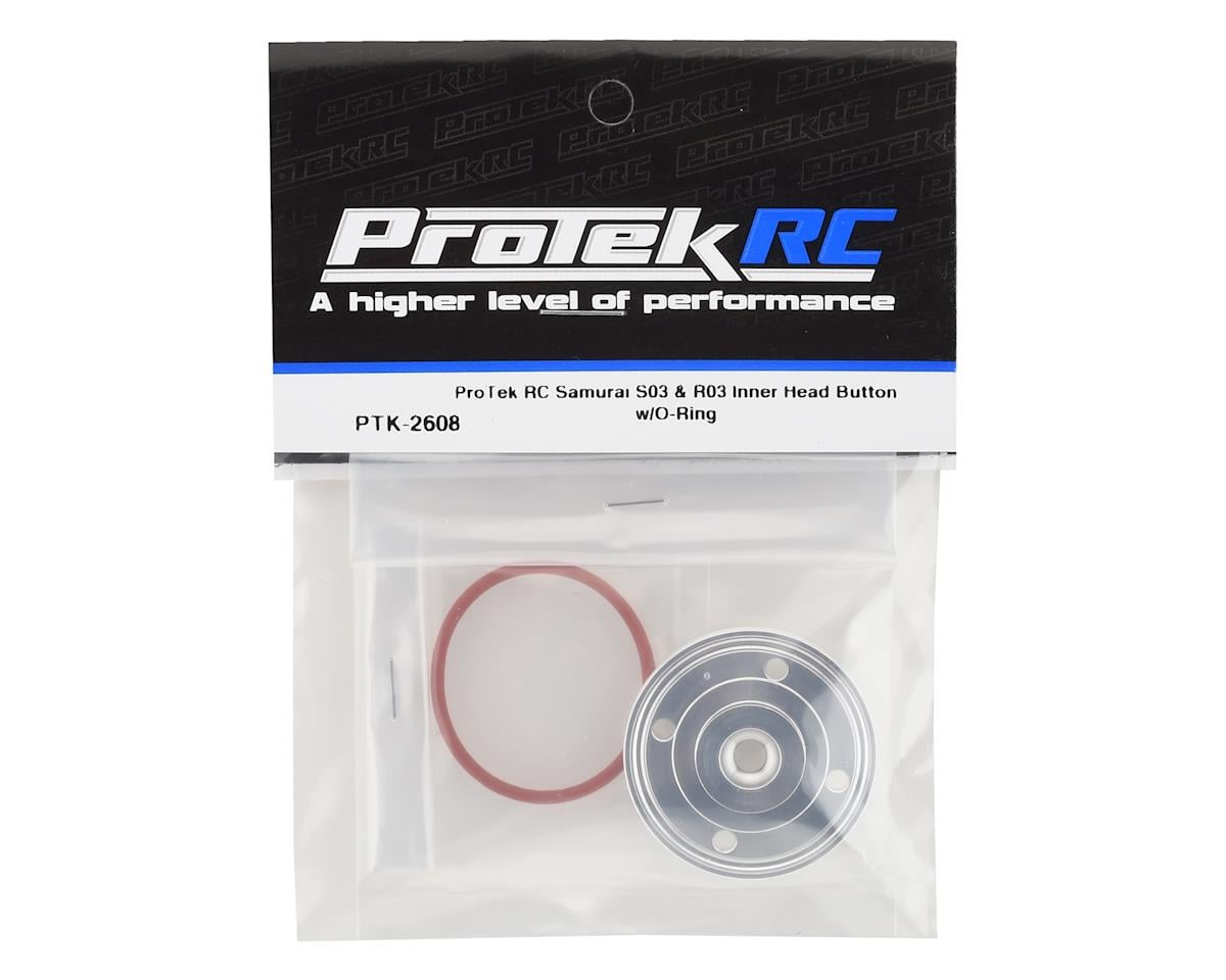 ProTek RC Samurai RM, S03 & R03 Inner Head Button w/O-Ring