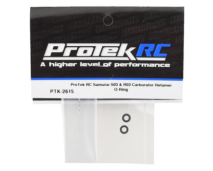 ProTek RC Samurai RM, S03 & R03 Carburetor Retainer O-Ring (2)