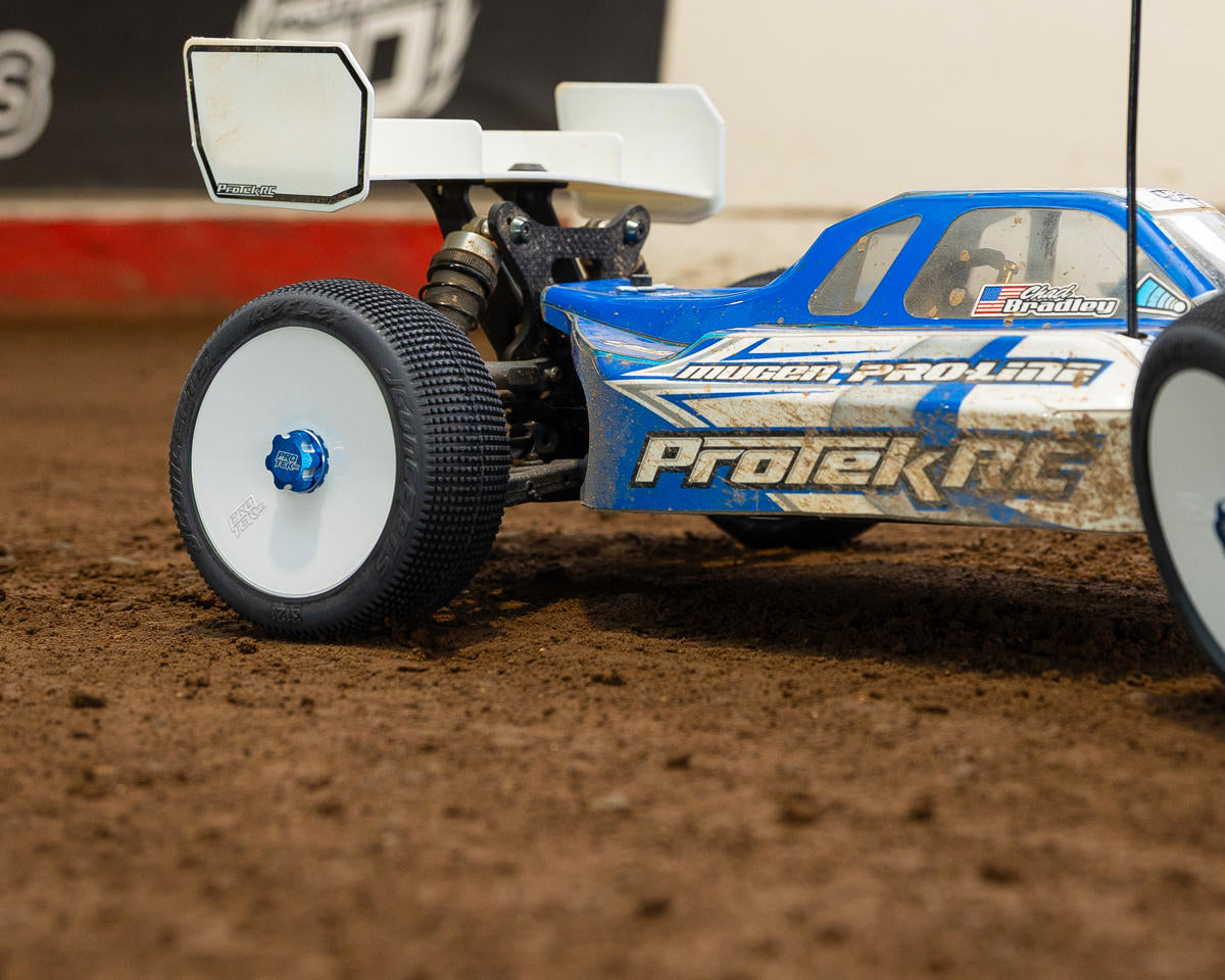 ProTek RC 83mm Concave 1/8 Buggy Wheels (White) (4)