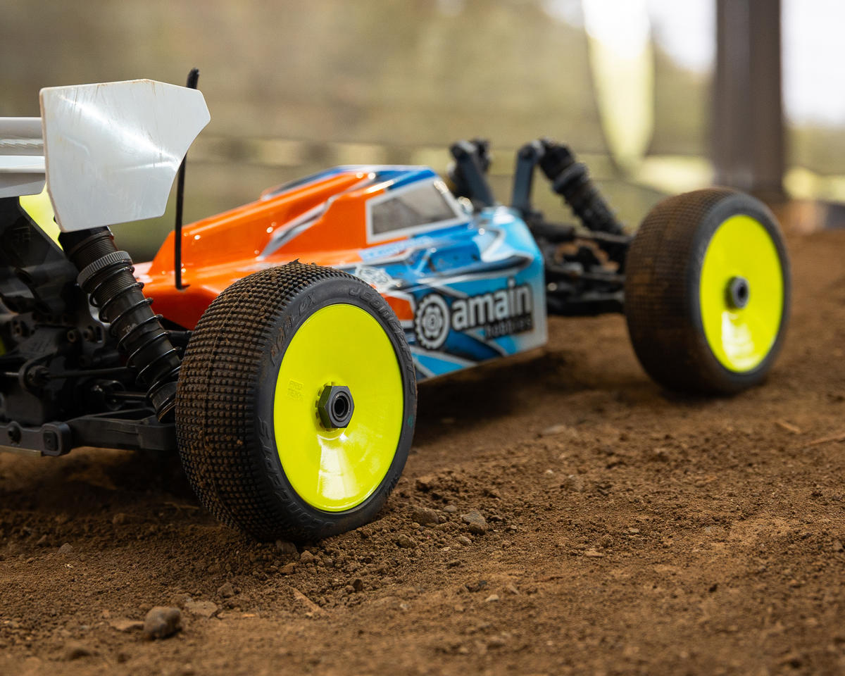 ProTek RC 83mm Concave 1/8 Buggy Wheels (Yellow) (4)
