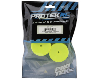 ProTek RC 2.2" Concave Front 2WD 1/10 Buggy Wheels (Yellow) (4) (12mm Hex)