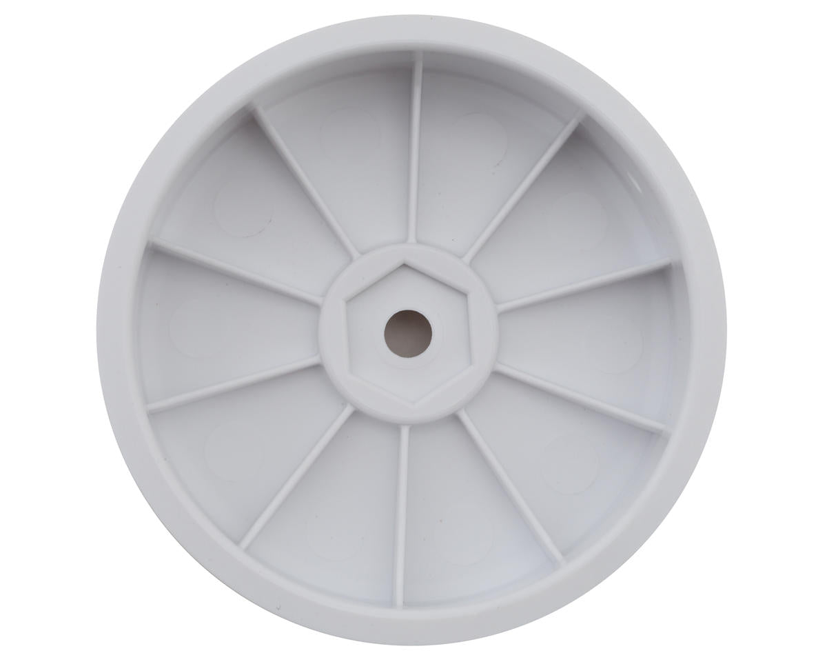 ProTek RC 2.2" "Narrow" Concave Front 2WD 1/10 Buggy Wheels (White) (4)