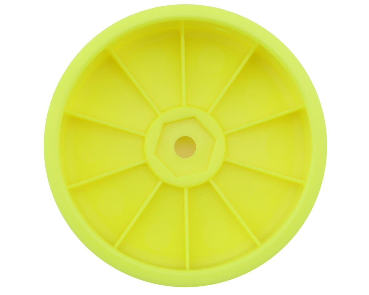 ProTek RC 2.2" "Narrow" Concave Front 2WD 1/10 Buggy Wheels (Yellow) (4)
