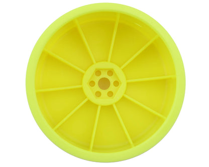 ProTek RC 2.2" Concave Rear 1/10 Buggy Wheels (Yellow) (4) (12mm Hex)