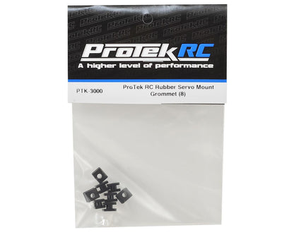 ProTek RC Rubber Servo Mount Grommet (8)