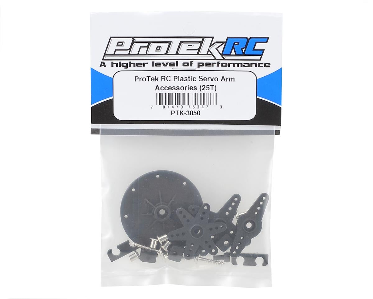 ProTek RC Plastic Servo Arm & Accessories Set (25T)