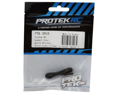 ProTek RC Gasket Free Quick Release Servo Lead (150mm)
