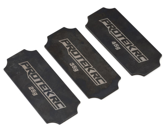ProTek RC Battery Weight Set for Spencer Rivkin Edition Battery (25g, 35g & 45g)