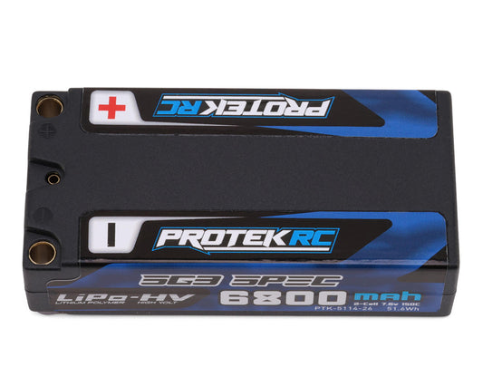 ProTek RC 2S 150C Low IR SG3 HV Shorty LiPo Battery (7.6V/6800mAh)
