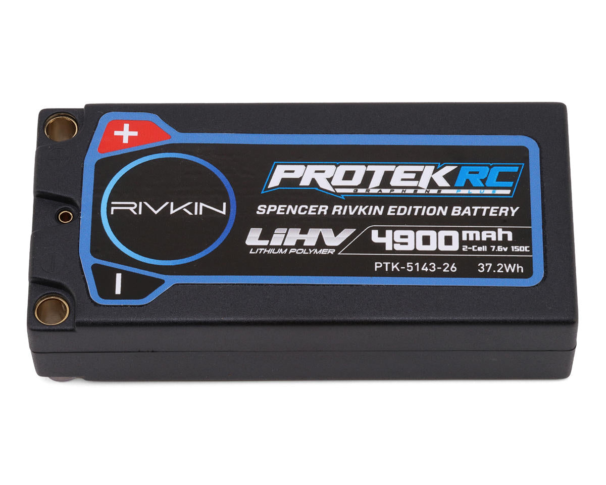 ProTek RC Spencer Rivkin 2S 150C Low IR SG3 HV ULCG Shorty LiPo
